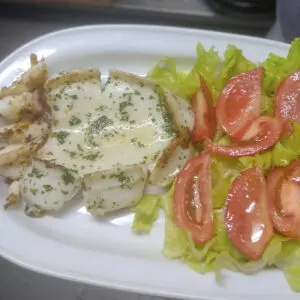 ración de sepia a la plancha